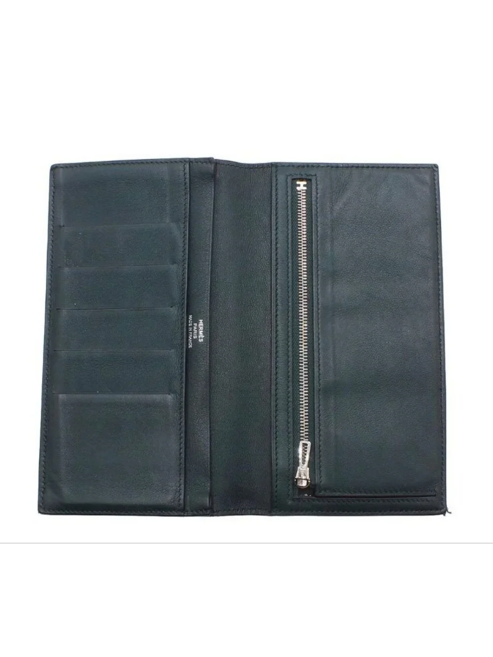 Hermes Citizen Twill Long Silk in Bifold Wallet